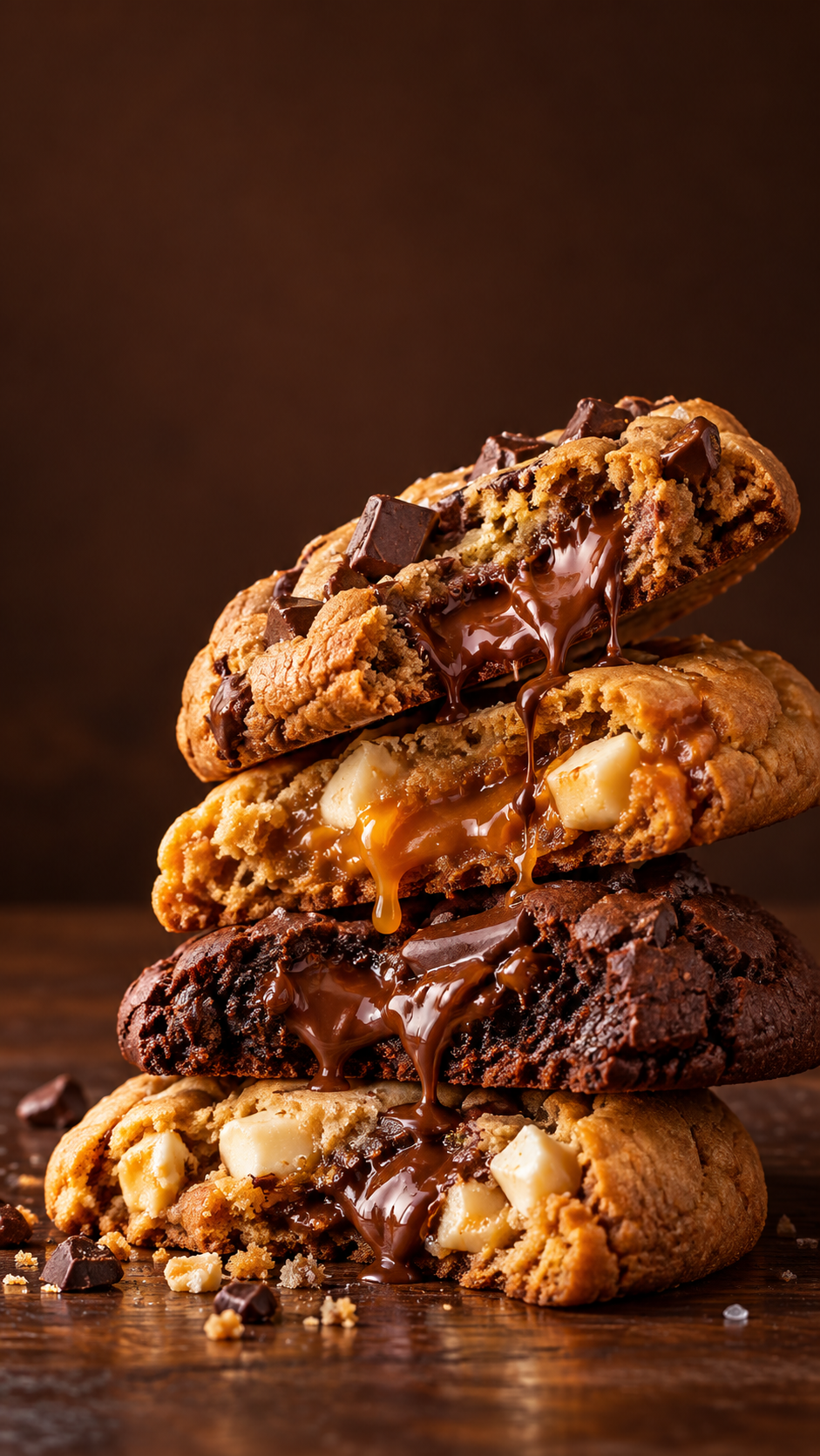 Cookie grande e recheado